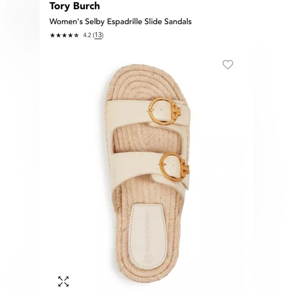 Tory Burch Shoes - Tory Burch Women's Selby Espadrille Slide Sandals